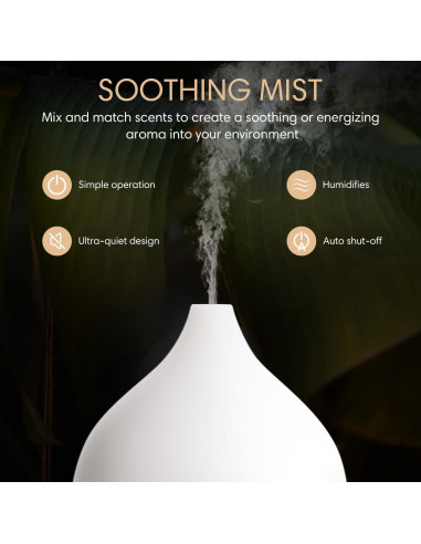 Difusor de Aceite Esencial Salking Mini 100ml con Apagado Automático