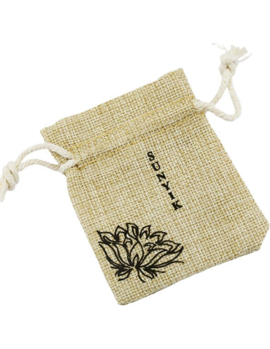 Pulsera Mala Budista Tibetana SUNYIK 108 Cuentas Madera Natural