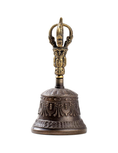 Campana de Meditación Budista Himalayan Bazaar 14cm Latón