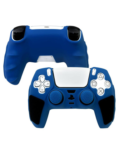 Funda Antideslizante Azul LUNISSILY para Controlador PS5