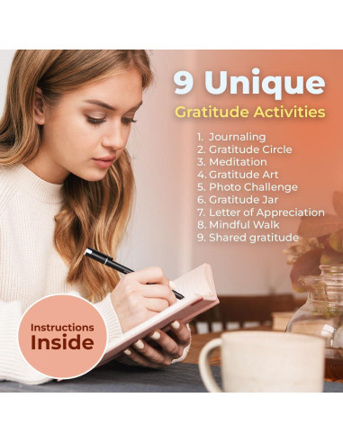 ThinkPsych Momentos de Gratitud - 52 Tarjetas de Afirmaciones
