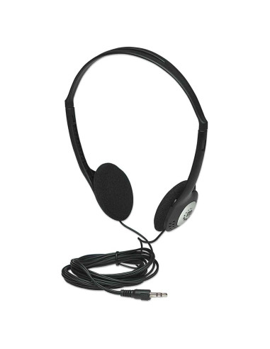 Auriculares Estéreo Manhattan On-Ear - Cable 182 cm, Ligero
