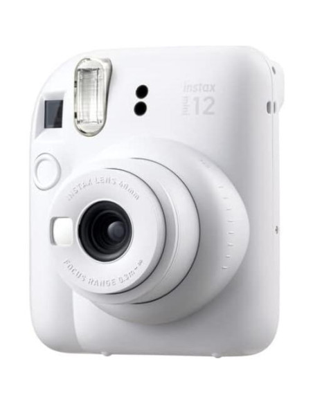 Cámara Instantánea Fujifilm Instax Mini 12 Arcilla Blanca + 20 Hojas Cámara Instantánea Fujifilm Instax Mini 12 Arcilla Blanca + 20 Hojas