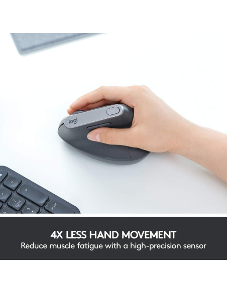 Mouse Ergonómico Inalámbrico Logitech MX Vertical Grafito Mouse Ergonómico Inalámbrico Logitech MX Vertical Grafito