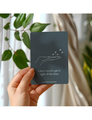 Tarjetas de Afirmación ThreeKin para Madres - 35 Mensajes Positivos