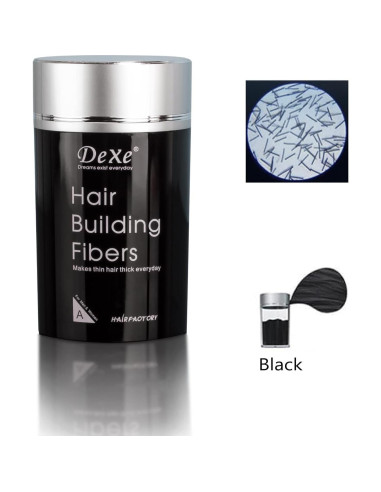 Fibras para el Cabello Anmas Rucci Negro - Acondicionador Natural