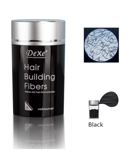 Fibras para el Cabello Anmas Rucci Negro - Acondicionador Natural Fibras para el Cabello Anmas Rucci Negro - Acondicionador Natural