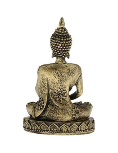 Estatua de Buda Tailandés Pequeña de Arenisca 11 cm Decoración