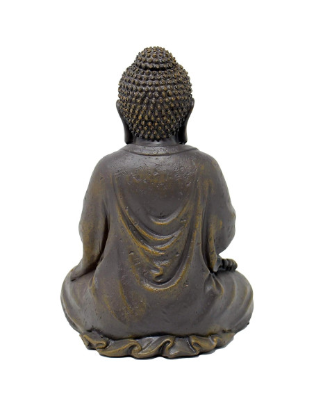 Estatua de Buda de Resina 20 cm Nature's Mark Decorativa Estatua de Buda de Resina 20 cm Nature's Mark Decorativa