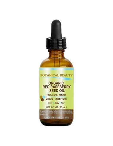 Aceite de Semilla de Frambuesa Roja Orgánico 30 ml - Botanical Beauty