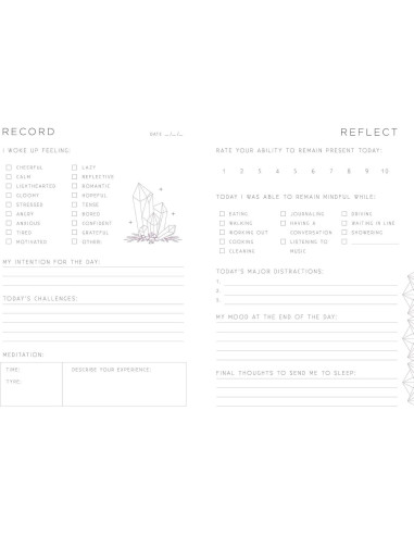 Mindfulness: A Day and Night Reflection Journal (Inner World)