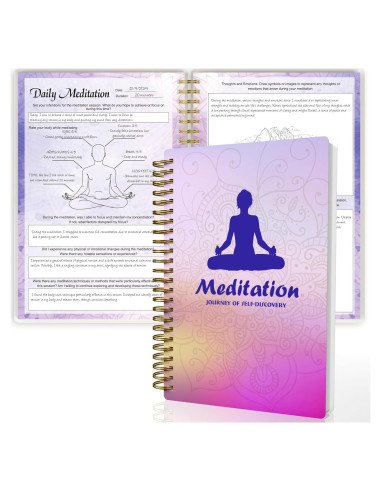 Diario de Meditación A5 Snootion - Cuaderno de Reflexión 100gsm