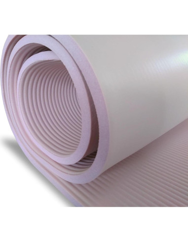 YAMAZEN Esterilla de Yoga Rosa 183x61cm 10mm Antideslizante