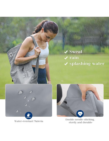 Bolsa de Mat de Yoga Tumaz Yb | Correa Ajustable y 3 Bolsillos
