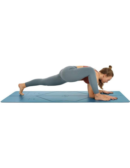 Esterilla de Yoga Liforme Azul 185x68cm Antideslizante 4.2mm Esterilla de Yoga Liforme Azul 185x68cm Antideslizante 4.2mm