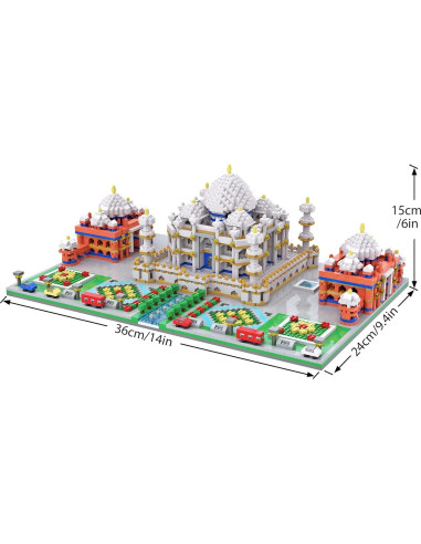 Set de Micro Mini Bloques SEMKY Taj Mahal 5477 Piezas