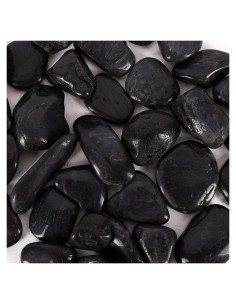 Piedras de Río Negras Pulidas Galashield 2.27 kg 5-8 cm