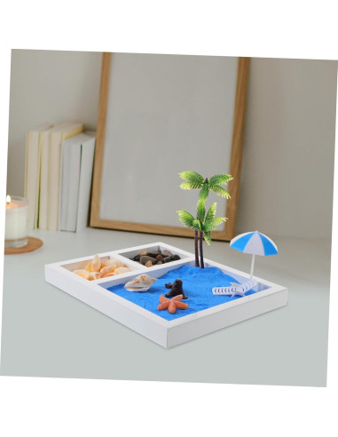 Caja de Arena Zen FAVOMOTO 21.5x17.5 cm Decoración Japonesa