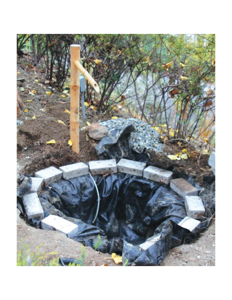 Fuente de Agua Exterior Acentos de Bambú 91.44 cm con Bomba Fuente de Agua Exterior Acentos de Bambú 91.44 cm con Bomba