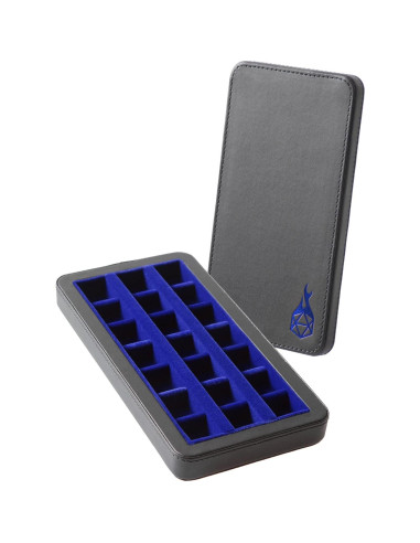 Caja de Dados Reliquary Forged Dice Co. Azul 21 Compartimentos