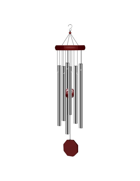 Campana de Viento Memorial Pgzsy 71.1 cm 6 Tubos Aluminio Campana de Viento Memorial Pgzsy 71.1 cm 6 Tubos Aluminio
