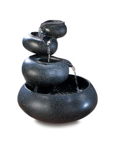 Fuente de Agua LED Accent Plus 9101 de Poliresina 24.1x24.1x25.4 cm