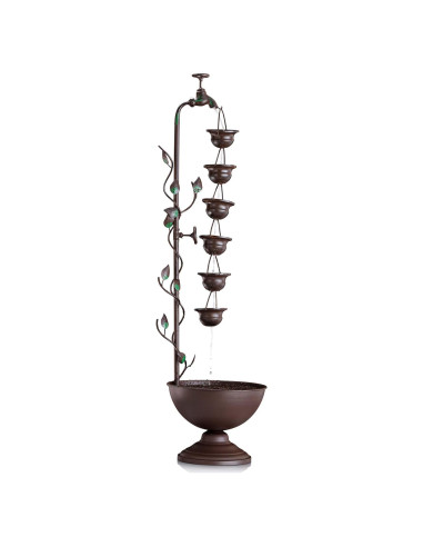 Fuente de Agua Vintage de Piso 96.5 cm Alpine MAZ254 Bronce