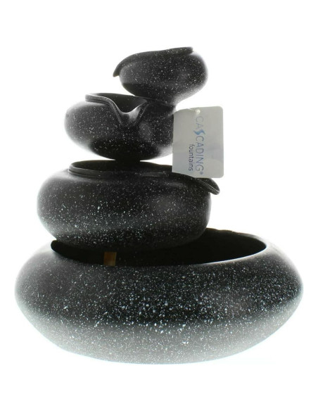 Fuente de Agua LED Accent Plus 9101 de Poliresina 24.1x24.1x25.4 cm Fuente de Agua LED Accent Plus 9101 de Poliresina 24.1x24.1x25.4 cm