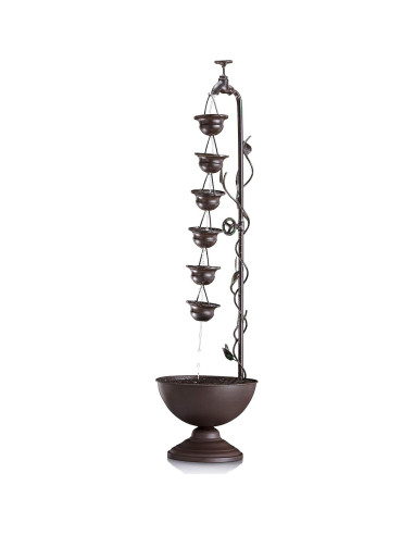 Fuente de Agua Vintage de Piso 96.5 cm Alpine MAZ254 Bronce