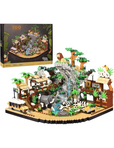 Bloques de Construcción Micro KLMEi Zoo 4800 Piezas Bloques de Construcción Micro KLMEi Zoo 4800 Piezas