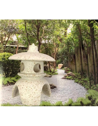 Estatua de Pagoda Zen Miniatura Sleeri 7x6cm Resina