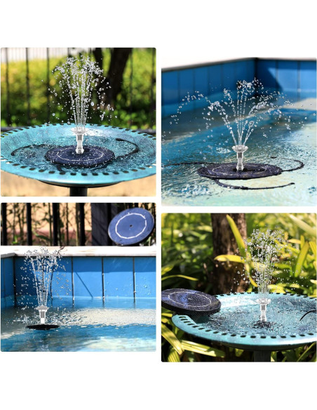 Fuente Solar AISITIN 3.5W para Jardín y Baño de Pájaros Fuente Solar AISITIN 3.5W para Jardín y Baño de Pájaros