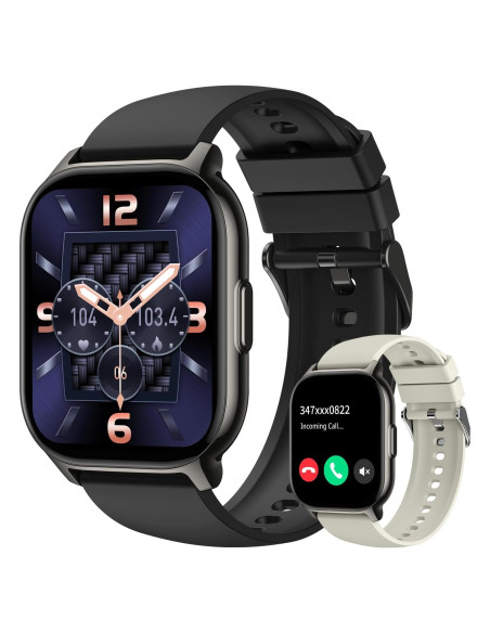 Reloj Inteligente Fitness Y2 - Monitor Cardíaco y Llamadas Reloj Inteligente Fitness Y2 - Monitor Cardíaco y Llamadas