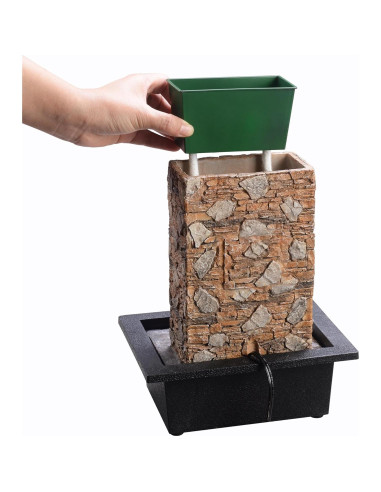Fuente de Agua Interior Kalona - Mesa Decorativa 26cm Resina