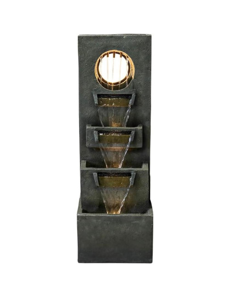 Fuente de Agua Moderna watnature 100 cm con Luz LED y Bomba Fuente de Agua Moderna watnature 100 cm con Luz LED y Bomba