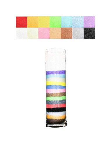 Arena Colorida Gruesa Verde Claro WGV 0.45 kg Manualidades