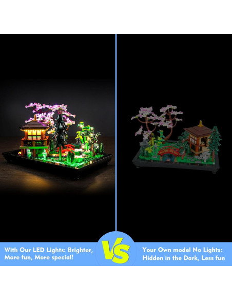 Kit de Luz LED LocoLee para LEGO Jardín Tranquilo 10315 Kit de Luz LED LocoLee para LEGO Jardín Tranquilo 10315