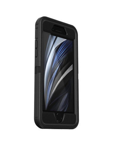 Funda OtterBox Defender para iPhone SE 3/2, 8 y 7 - Negra