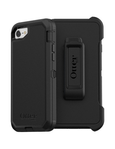 Funda OtterBox Defender para iPhone SE 3/2, 8 y 7 - Negra