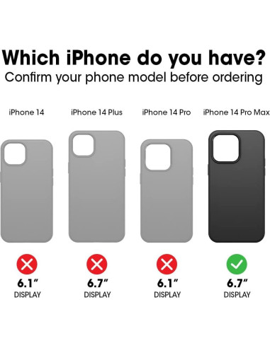 Funda OtterBox Defender XT para iPhone 14 Pro Max - Negra