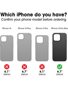 Funda OtterBox Defender para iPhone 14 Pro Max - Negro 2