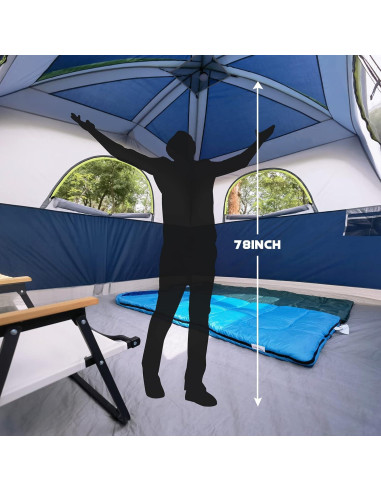 Tienda Familiar UNP para 6 Personas Impermeable 8,36 m