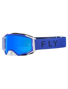 Gafas de Motocross Fly Racing Zone Pro Azul Espejo 2022