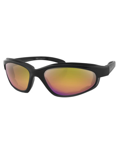 Gafas de Sol Bobster EFB002H, Marco Negro Mate, Lentes HD