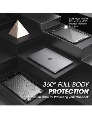 Funda SUPCASE para MacBook Pro 16" (40,64 cm) Negra