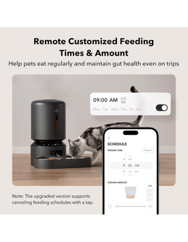 Dispensador Automático de Comida PETLIBRO 5L Doble Bandeja WiFi