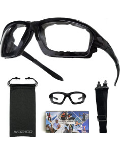 Gafas de sol Powersports para motociclismo con lentes dobles 2