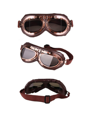 Gafas de Casco Vintage Peicees - Paquete de 2, Lentes Coloridos