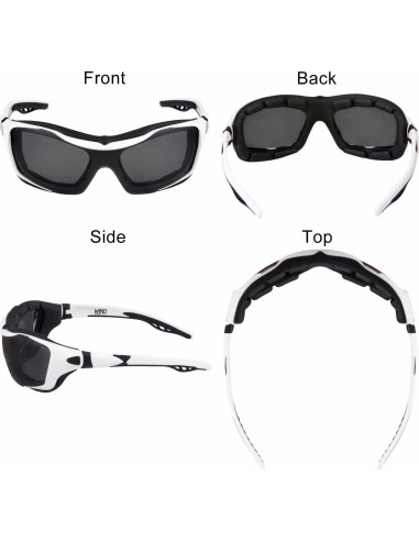 Gafas de sol envolventes WYND Blocker para deportes extremos