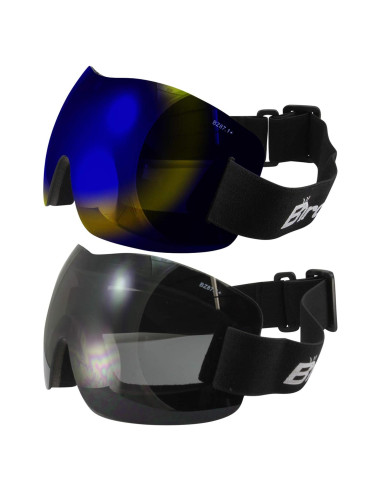 Gafas de motociclismo Birdz Eyewear Starling UV400 - 2 pares